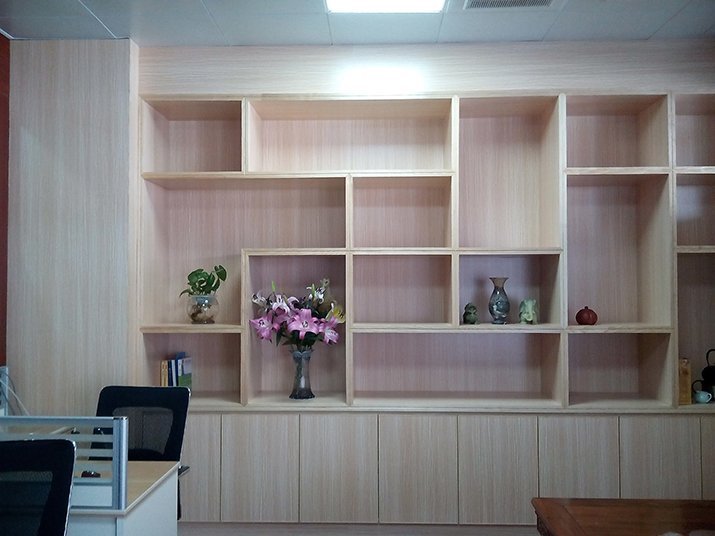 李律師辦公室展柜展示裝修實(shí)景圖
