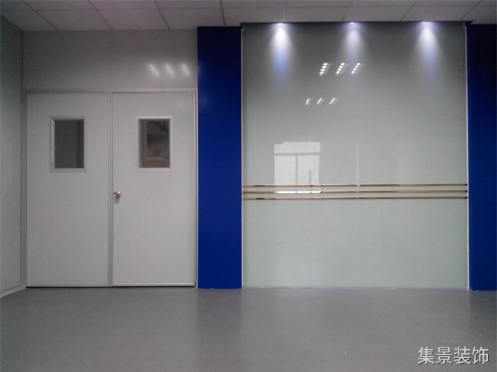車(chē)間墻面裝修實(shí)景圖3
